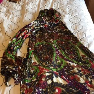 Multi colored Talbots scarf